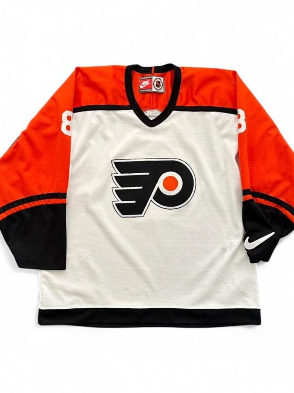 Vintage 90s Nike Recchi Philadelphia Flyers Hockey Jersey Vintage NHL Large
